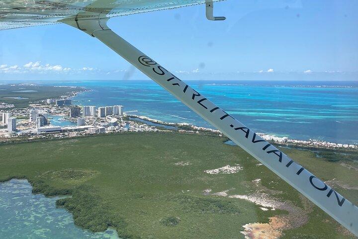 Renta de avión Cancún a Cozumel
