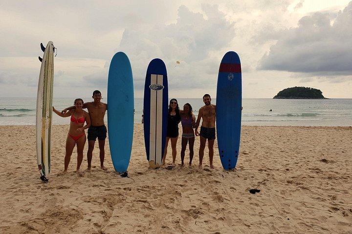 Private Surf Lesson: 1-Hour Wave-Riding on Kata Beach