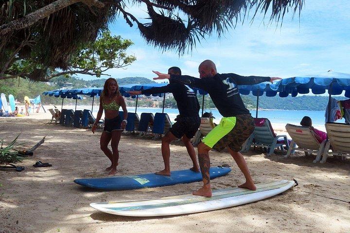 Private Surf Lesson: 1-Hour Wave-Riding on Kata Beach