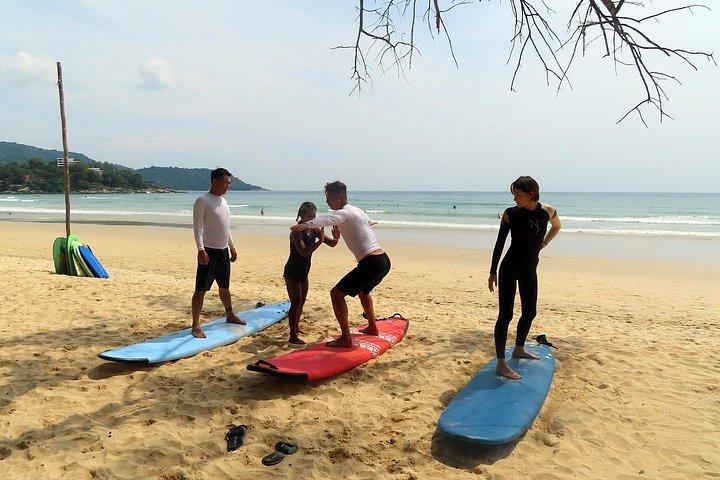 Private Surf Lesson: 1-Hour Wave-Riding on Kata Beach