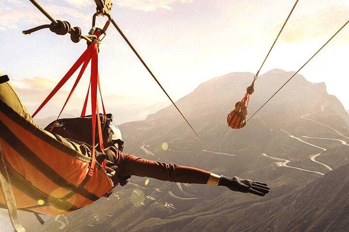 Jebel Jais Zipline Attività da Dubai