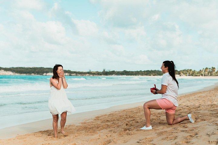 Private Photo Session Marriage Proposal in Macao Beach