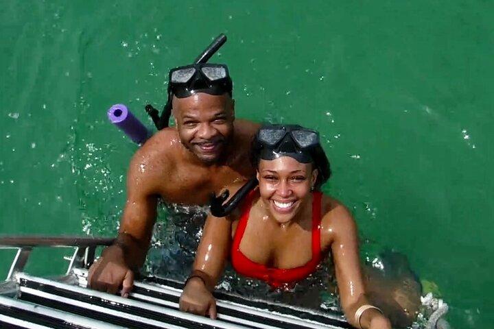 イルカとシュノーケリング付きエグモントキー島4時間ツアー