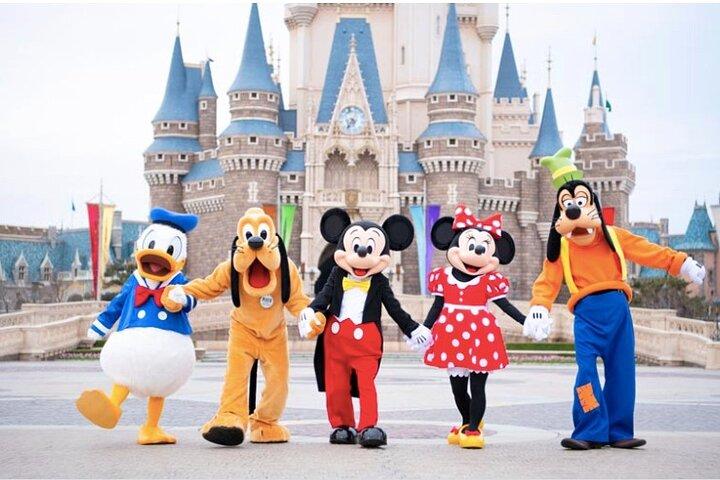 東京のホテル発、ディズニーランド/シーのチケットとプライベートモーニングライド！
