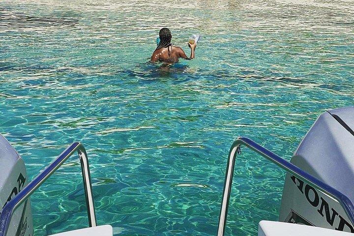 Power Catamaran All Included Island Trips