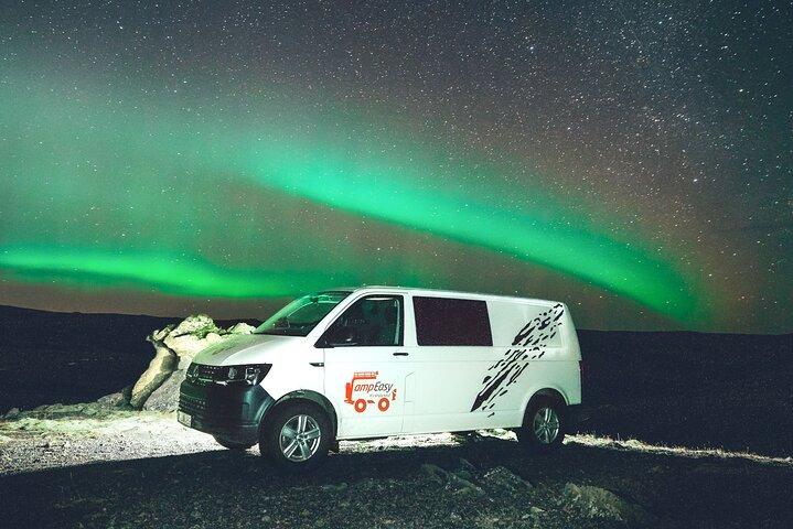 Tour in auto di 5 giorni con ritiro a mano - Pausa camper avventura dell'aurora boreale