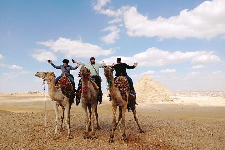 Privat heldagstur Giza-pyramiderna, Great Sphinx & Saqqara Complex
