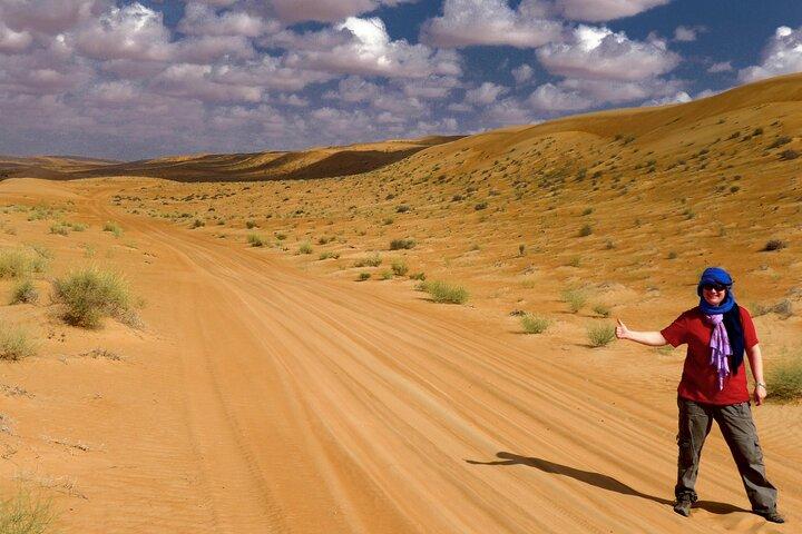 Excursão privada - areia de Whaiba e wadi Bani khaled