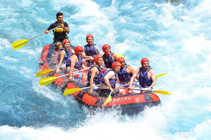 Rafting 3 en 1, safari en buggy et aventure en tyrolienne