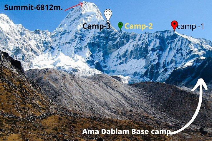 Ama Dablam expedition with Island peak- 30 Days