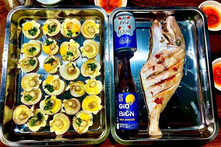 Saigon Night Craft Beer et Street Food en scooter et moto
