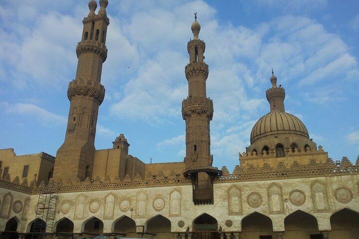 カイロ市の日帰り旅行、博物館、シタデル、コプト カイロ、カーン エル カリリ バザール