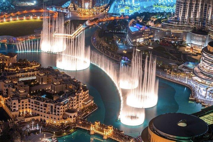 Burj Khalifa 124th Top Floor Bilhete à noite PVT Transfer