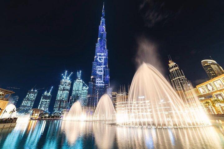 Burj Khalifa 124th Top Floor Bilhete à noite PVT Transfer