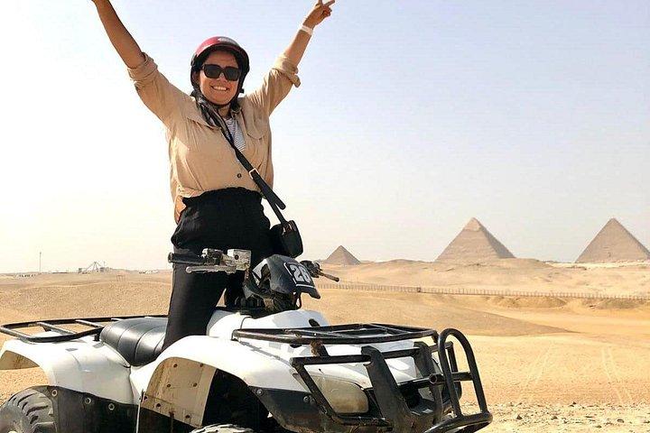 Giza Pyramids, Sphinx ,Camel Ride, ATV Quad Bike Private Excursion