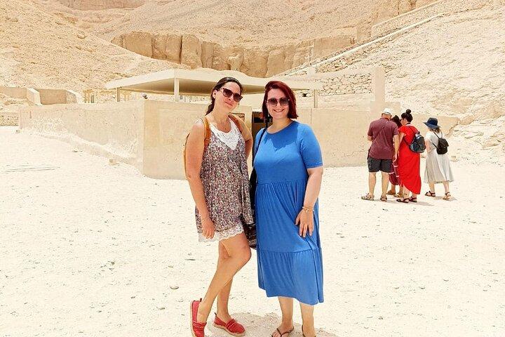 Privat tur øst- og vestbredden fra Hurghada hotel med ekspertguide