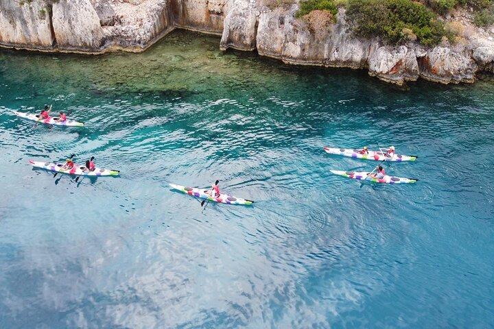 De Kas: excursão guiada de caiaque no mar de Kekova