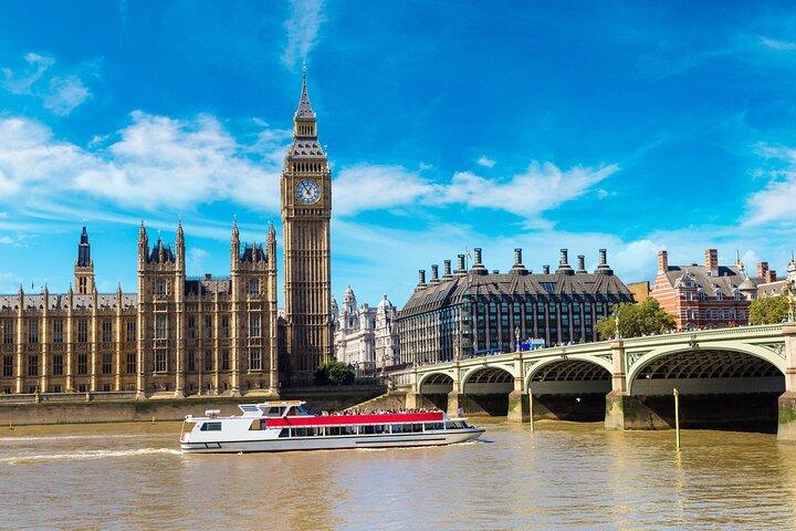 Visite à pied et croisière en bateau des meilleurs points forts de Londres