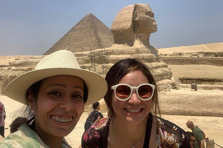 Private Full-Day Gizeh-piramides, Sphinx, Memphis-stad en Saqqara-trappiramide