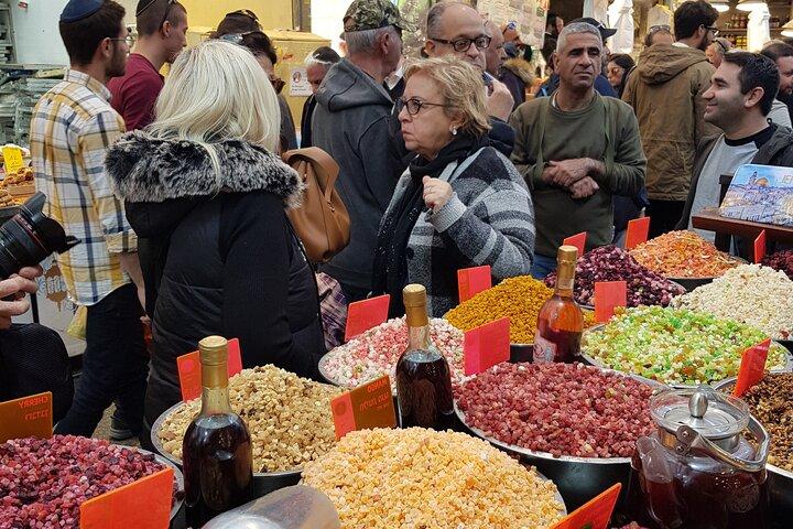 Visite guidée Privée au monde Culinaire du Marché de Jérusalem