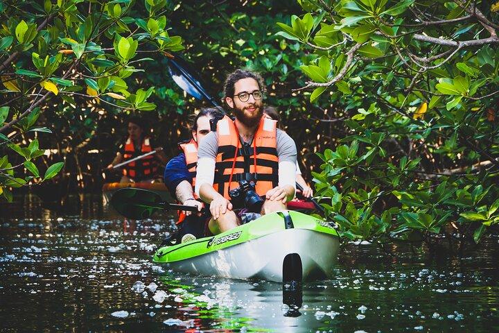 Aventura de caiaque em Cancun