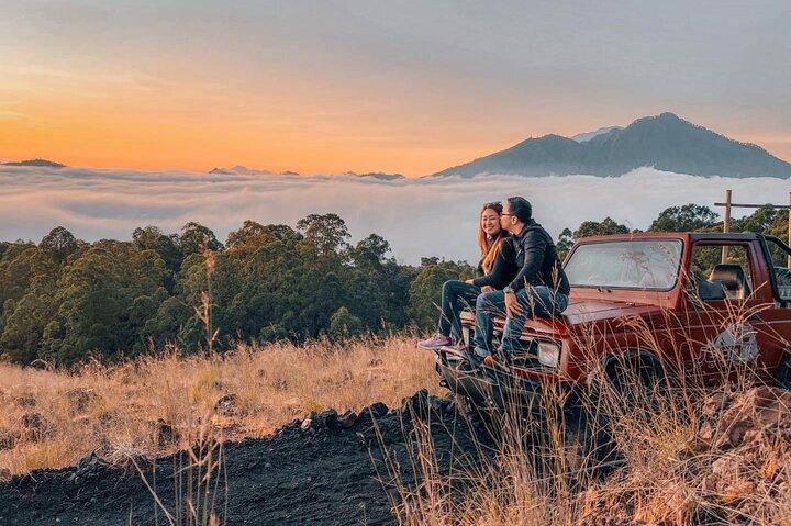 やるべきこと - バトゥール山でのプライベート 4WD ジープによる日の出
