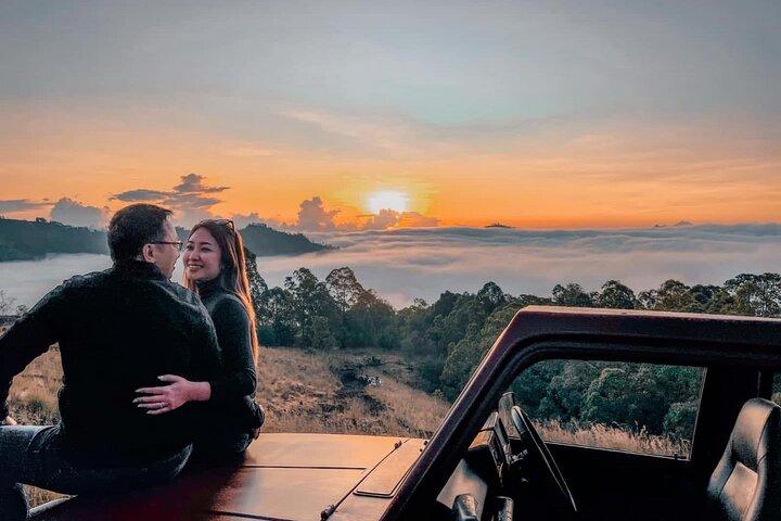 やるべきこと - バトゥール山でのプライベート 4WD ジープによる日の出