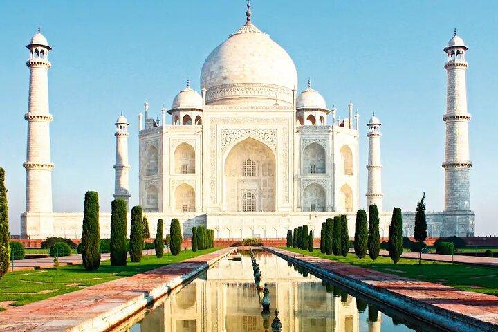 Von Jaipur: 2-tägige private Taj Mahal-Tour bei Sonnenaufgang und Sonnenuntergang