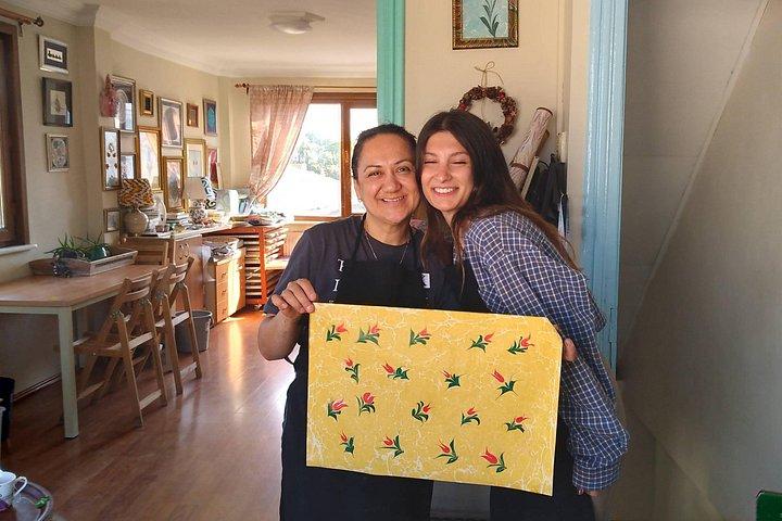 Tyrkisk Marbling Paper Art Workshop