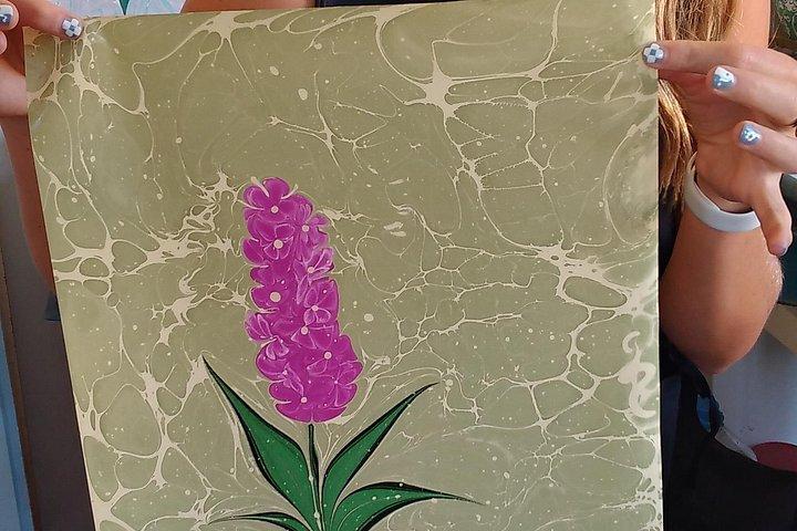 Tyrkisk Marbling Paper Art Workshop