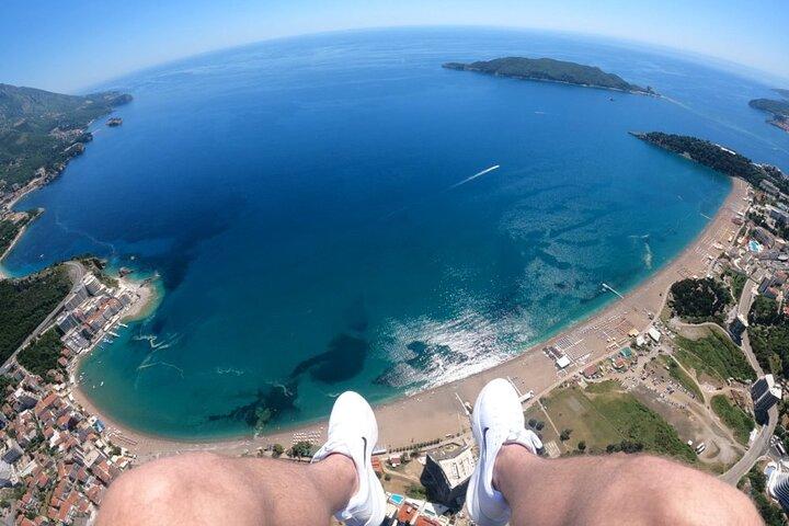 Paragliding Montenegro tandemvlucht