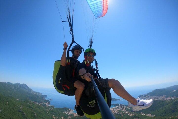 Paragliding Montenegro tandemvlucht