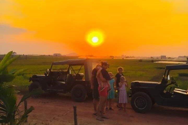 Siem Reap Countryside Sunset Jeep Tour - Halvdag