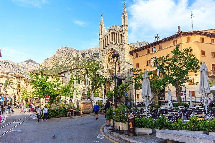 Visite en train et tramway à Sóller et au port de Sóller
