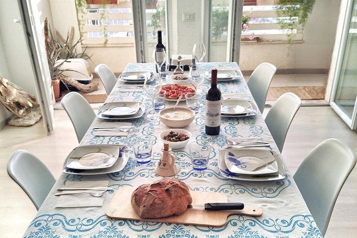 サレントの代表的な食材を使った私の家でのランチとディナー