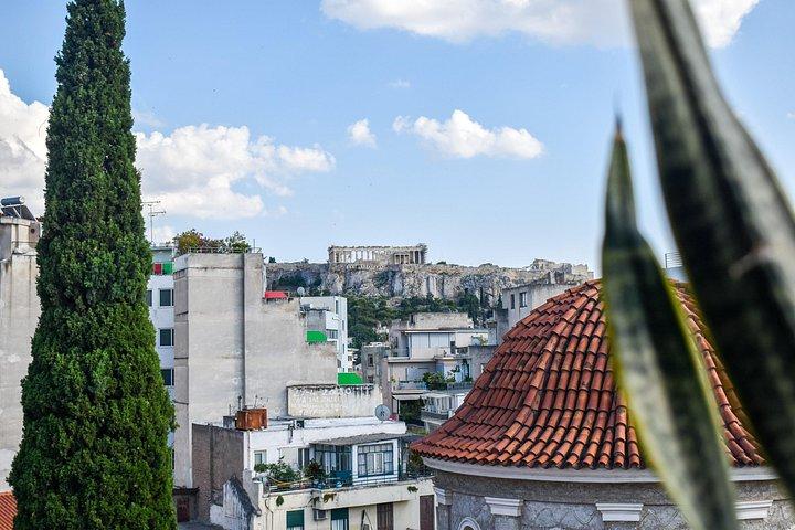 Griechischer Kochkurs mit Blick auf die Akropolis
