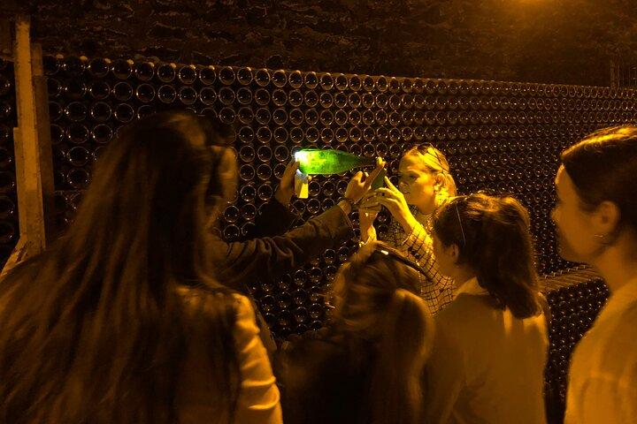 シャンパーニュ限定ツアー：有名1軒＋ブティックハウス＆レストラン1軒
