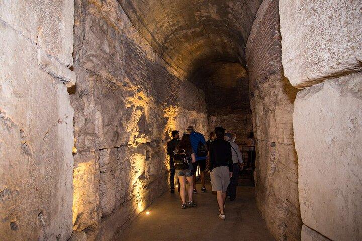 Private Colosseum Underground Tour Experiência completa