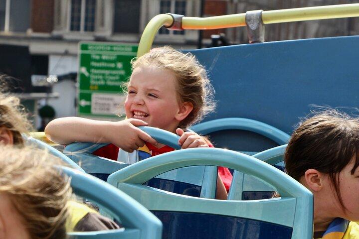 London Tootbus Kids Tour con comentarios guiados en vivo a medida