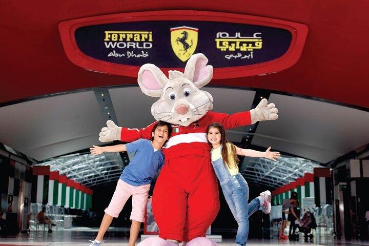 Ferrari Theme Park Abu Dhabi With Pickup & Drop Off