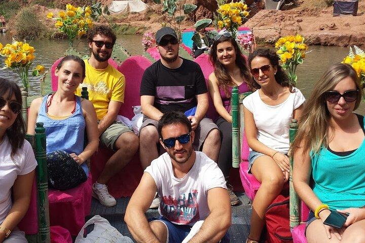 Viaje de un día en grupo pequeño desde Marrakech a las cascadas de Ouzoud