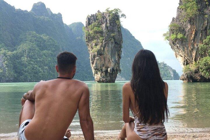 Viagem de um dia à Ilha James Bond com canoagem no mar