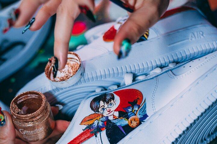 Custom Your Sneakers Into a Piece Of Art in Paris