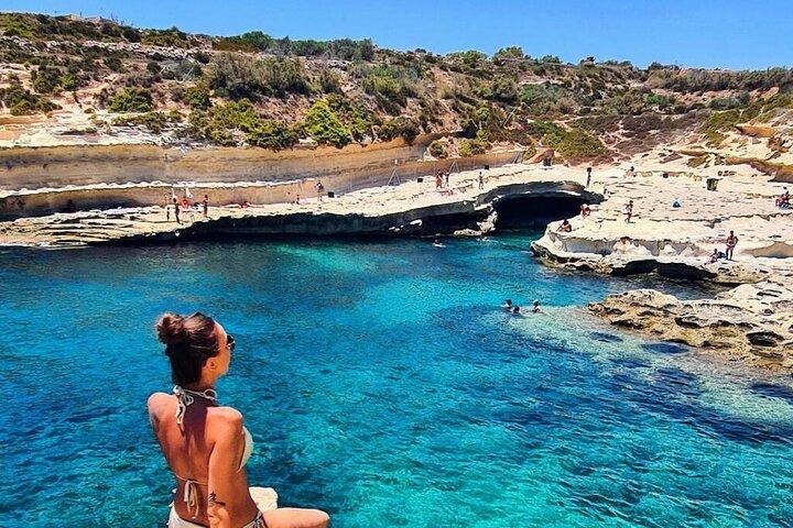 Hel dag till Blue Grotto, Marsaxlokk, Kalanka Bay, Tarxien Temples