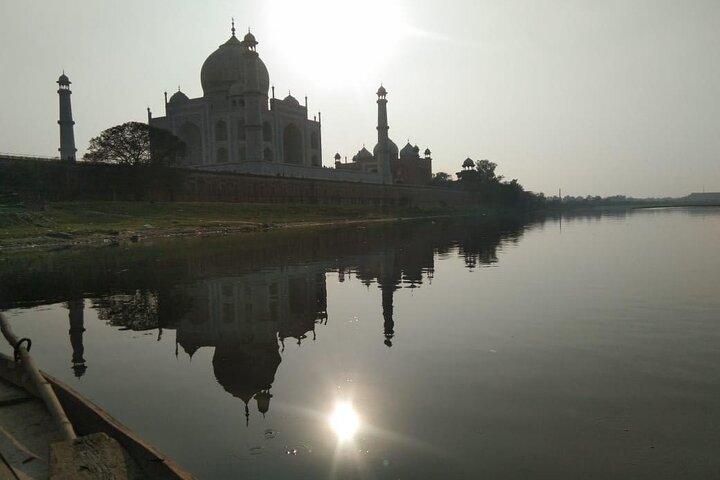 Privat heldagstur till Taj Mahal Agra från Delhi