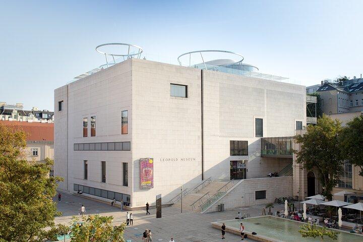 Ingresso de entrada para o Leopold Museum Vienna