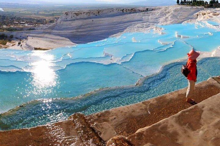 ボドルムからのプライベートパムッカレ日帰り旅行