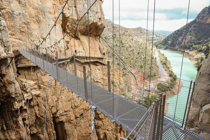 Caminito del Rey vanuit Sevilla met semi-privétransfer