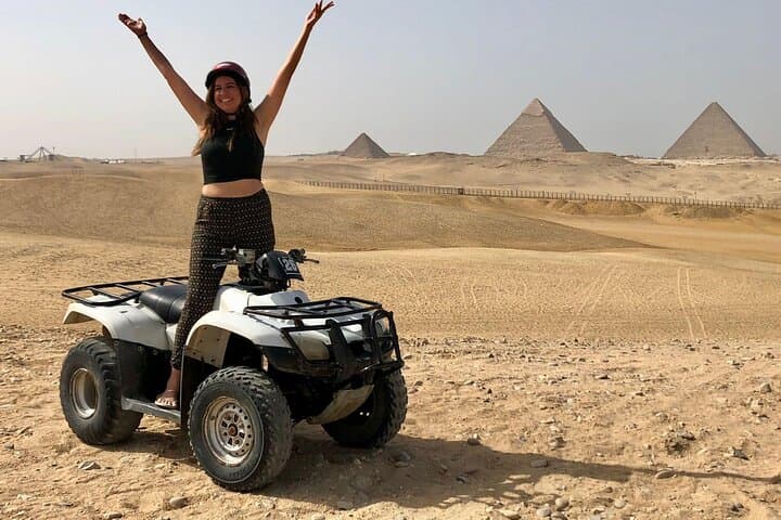 Private Tours Giza Pyramids ,Sphinx ,Quad Bike& Safari Camel Ride