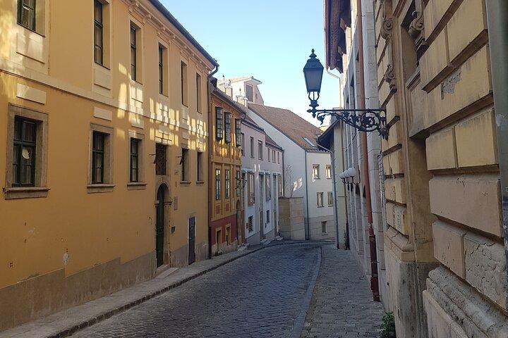 Excursão a pé pelo distrito do castelo de Budapeste